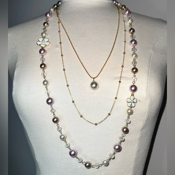 Long Pearl Necklace, “ Chanel Style ” - Picture 5 of 9